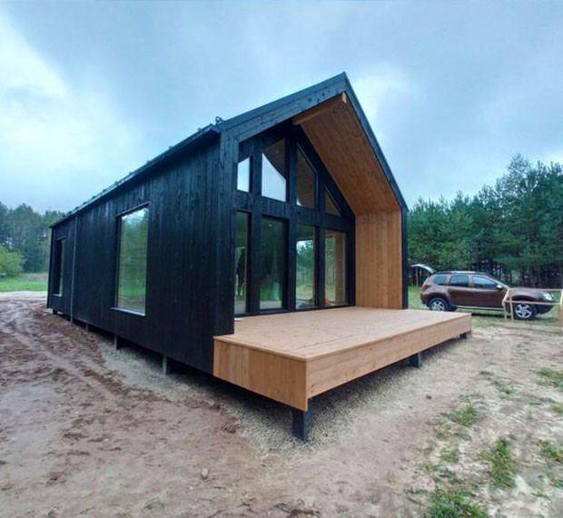 Монтаж винтовых свай для дома 6х9 в Болхове